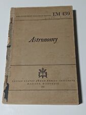 Vintage 1944 War Dept Education Manual Astronomy picture