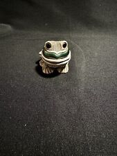 Vintage Artesania Rinconada Frog Toad Figurine Uruguay Art Pottery- Handcrafted picture
