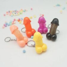 Penis Willy Dick Novelty Keychain, Key Ring, Purse Fob picture