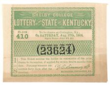 1864 Lottery Ticket - Covington, Kentucky - Americana - Miscellaneous picture