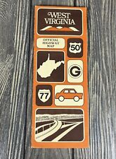 Vintage West Virginia Official Highway Map Brochure Souvenir  picture