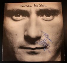Phil Collins ~ Signed Autographed Face Value 1981 Vinyl LP Album ~ JSA COA picture