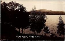 1929 POLAND MAINE CAMP MAQUA GIRLS SUMMER CAMP REAL PHOTO POSTCARD 26-124 picture