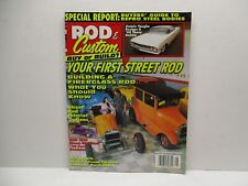 Aug. 1995 Rod & Custom Magazine Car Parts Hemi Dodge Ford  Chevy Diesel Sign Gas picture