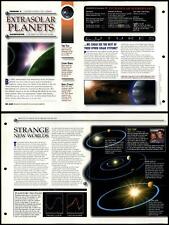 Extrasolar Planets #23 Cosmos Secrets Of The Universe Fact File Fold-Out Card picture