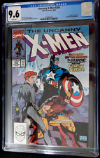 The Uncanny X-MEN #268 CGC 9.6 Captain America, Wolverine Jim Lee Art picture
