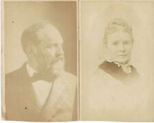 Photographic Assemblage President Garfield, Wife, Mayflower Descendant, Soldiers picture
