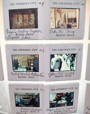 Vintage China 35mm Slides Lot Forbidden City Beijing Film Machinery Research picture