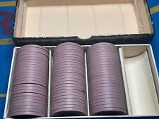 75 PLAIN CLAY CASINO  CHIPS————— picture