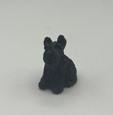 Vintage Mini Black Scottish Terrier Figurine  picture