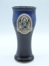 Georgia Renaissance Festival 2011 Stein Blue Drip Grey Fox Pottery Cup Mug picture
