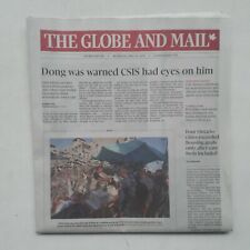 April 10 2024 Globe & Mail Palestinians Eid Gold Peter Higgs SheBelieves Tilray picture