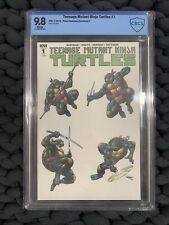 TMNT #1 Planet Awesome Collectibles Exclusive Variant H Cover CBCS 9.8 Slab picture