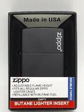 Zippo Authentic Black Matte 218zl Logo 