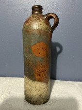 Antique Mineral Water Bottle Jug Hand Painted Johannis BRUNNEN Nassau picture