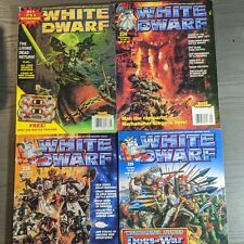 Lot Of 4 White Dwarf Magazines 211 224 225 226 picture