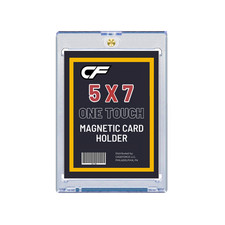 CF Magnetic Card Holder One Touch - 5" x 7"  Sports 5x7 Post Card Photo Holder picture