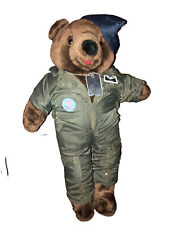 1989 USAF Plush Teddy Bear Military Forces picture