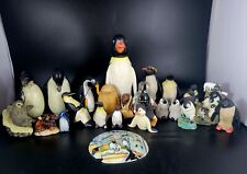 Huge Collection Of Vintage Penguins Figurines  Lot Of 23pcs picture