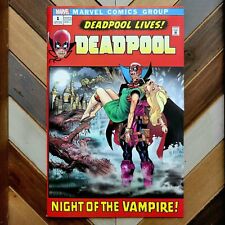DEADPOOL #1 NM/New (Marvel 2024) 1st App DEATH GRIP 1st Issue DRACULA VARIANT picture