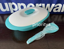 Tupperware Everyday Essentials Legacy Rice Server 1.8L with Ladle Blue New picture