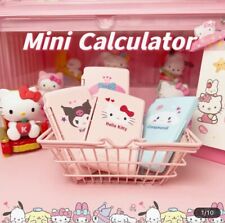 Sanrio Pocket Calculator Hello Kitty School Supplies Mini Calculator Kawaii Pink picture