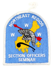 Section Officers Seminar Northeast Region Patch Order of the Arrow OA Scouts BSA picture