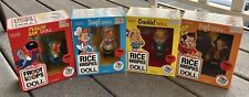 4 Kellogg's CEREAL Dolls MIB 1984 Rice Krispies Toucan Sam Snap Crackle Pop picture