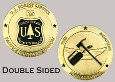 US Forest Service R5 Fire Aviation Management Challenge Coin  J#32 picture