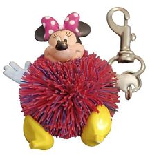 Vintage 90s Disney Minnie Mouse Koosh Ball Tactile Keychain Kids Toy Hasbro picture