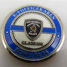 PORT AUTHORITY ALLEGHENY COUNTY POLICE K-9 OFFICER AREN CLASS 230 CHALLENGE COIN picture