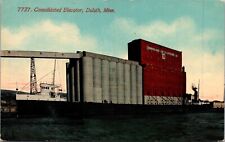 Postcard Consolidated Elevator in Duluth, Minnesota~138732 picture