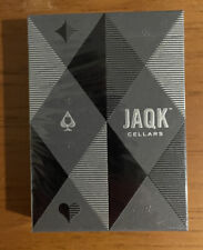 JAQK Cellars Black Limited Edition Playing Cards Series 3 Brand New And Sealed picture