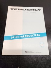 Tenderly by Walter Gross Sheet Music from the 34 Hit Parade Extras 1947 picture