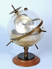 Midcentury SPUTNIK Weather Station Vintage Space Age Barometer BGM West Germany picture
