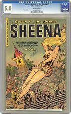 Sheena Queen of the Jungle #9 CGC 5.0 1950 0135467003 picture
