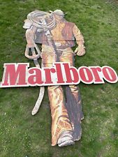 Vintage Marlboro Man Billboard Sign  picture