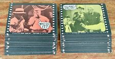 1975 FLEER HOLLYWOOD SLAP STICK COMEDY COMPLETE 66 CARD STICKER SET NM+ RARE picture