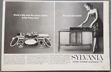 1963 Sylvania Telephones & Electronics Stereo Systems Vintage Print Ad picture