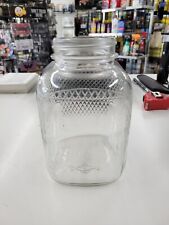 Vintage Clear Glass Duraglas Coffee Jar F1920. Nice Condition picture