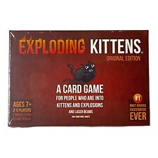 Exploding Kittens Card Game - Original Edition with Bonus Code New Sealed picture