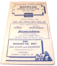 JANUARY 1959 DL&W DELAWARE LACKAWANNA & WESTERN MONTCLAIR NEW JERSEY PUBLIC picture