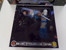 Star Wars Collectors Series FAO Schwartz Jedi Luke Skywalker & Bib Fortuna-NIB picture