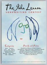 Entertainment~The John Lennon~Songwriting Contest~Continental Postcard picture