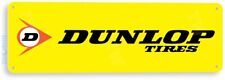 TIN SIGN Dunlop Tires Metal Décor Art Auto Shop Parts Store Garage A958 picture