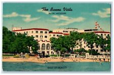 1951 Gulf Mexico Buena Vista Beach Coast Best Hotel Biloxi Mississippi Postcard picture