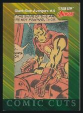 2022 Fleer Ultra Avengers Comic Cuts #CC-GSA4 Giant Size #4 Iron Man 33/40 picture