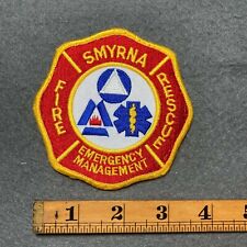 Smyrna Georgia Fire Rescue Emergency Management Cobb County Patch G5 picture