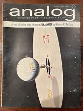 Analog Science Fact Science Fiction APRIL 1964 - Sunjammer - Vintage SciFi picture