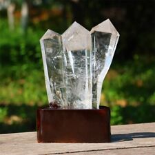 3.12LB Top Natural Clear Quartz Crystal Obelisk Reiki Heal Crystal Wand Point picture